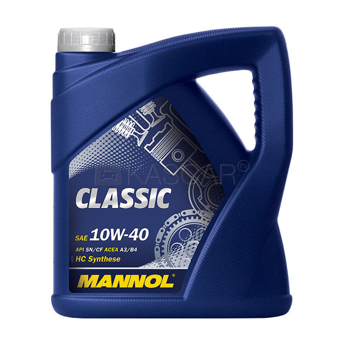 MANNOL CLASSIC 10W40 Масло моторное полусинтетика (4л)