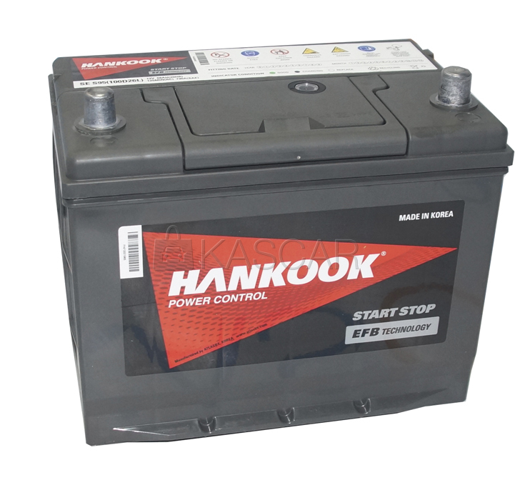 Аккумулятор HANKOOK 68Ah EFB EL 100D26L Start Stop о.п