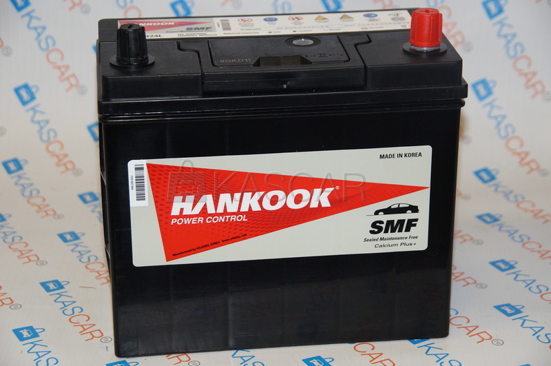 Аккумулятор HANKOOK 52Ah 65B24L тонк. клем. о.п
