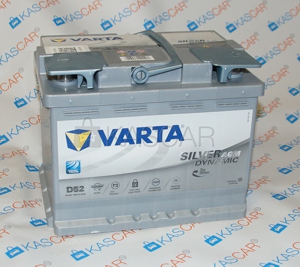 Аккумулятор VARTA 60Ah D52 560901068 AGM о.п