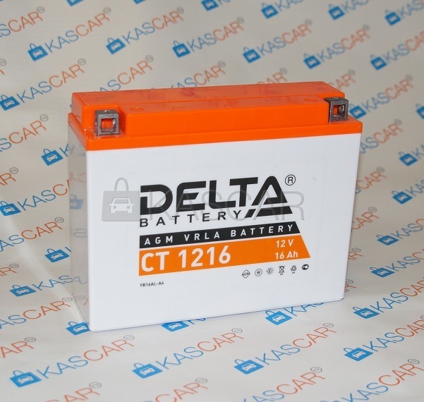 Аккумулятор DELTA 16Ah CT1216 (12V)