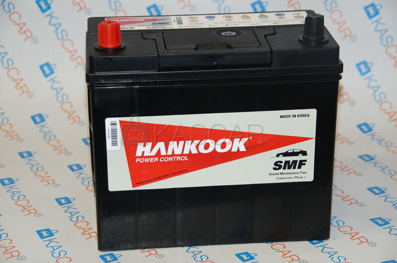 Аккумулятор HANKOOK 45Ah 55B24R тонк. кл. п.п